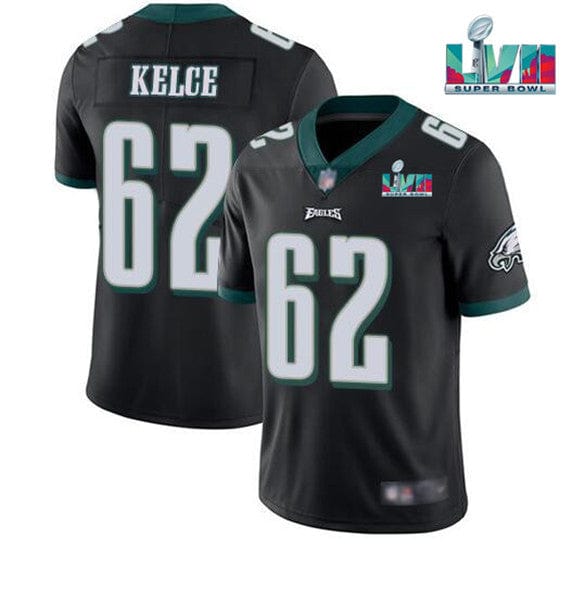 Jason Kelce Philadelphia Eagles Super Bowl Jersey football jersey product view 1