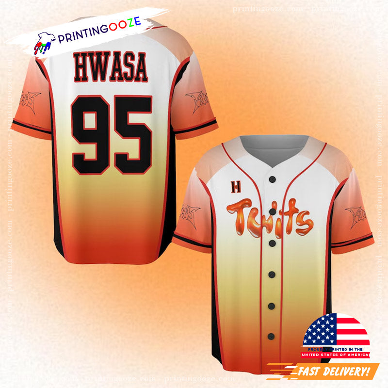 2025 HWASA Live Tour Twits in North America Baseball Jersey Unisex T-shirt, Sweatshirt, Hoodie, Long Sleeve Tee - T-Shirt, Sweatshirt, Hoodie