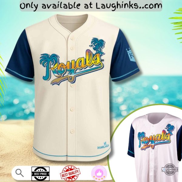 2025 Kc Royals Margaritaville Night Baseball Jersey Shirt Giveaway 30 August Unisex T-shirt, Sweatshirt, Hoodie, Long Sleeve Tee - T-Shirt, Sweatshirt, Hoodie