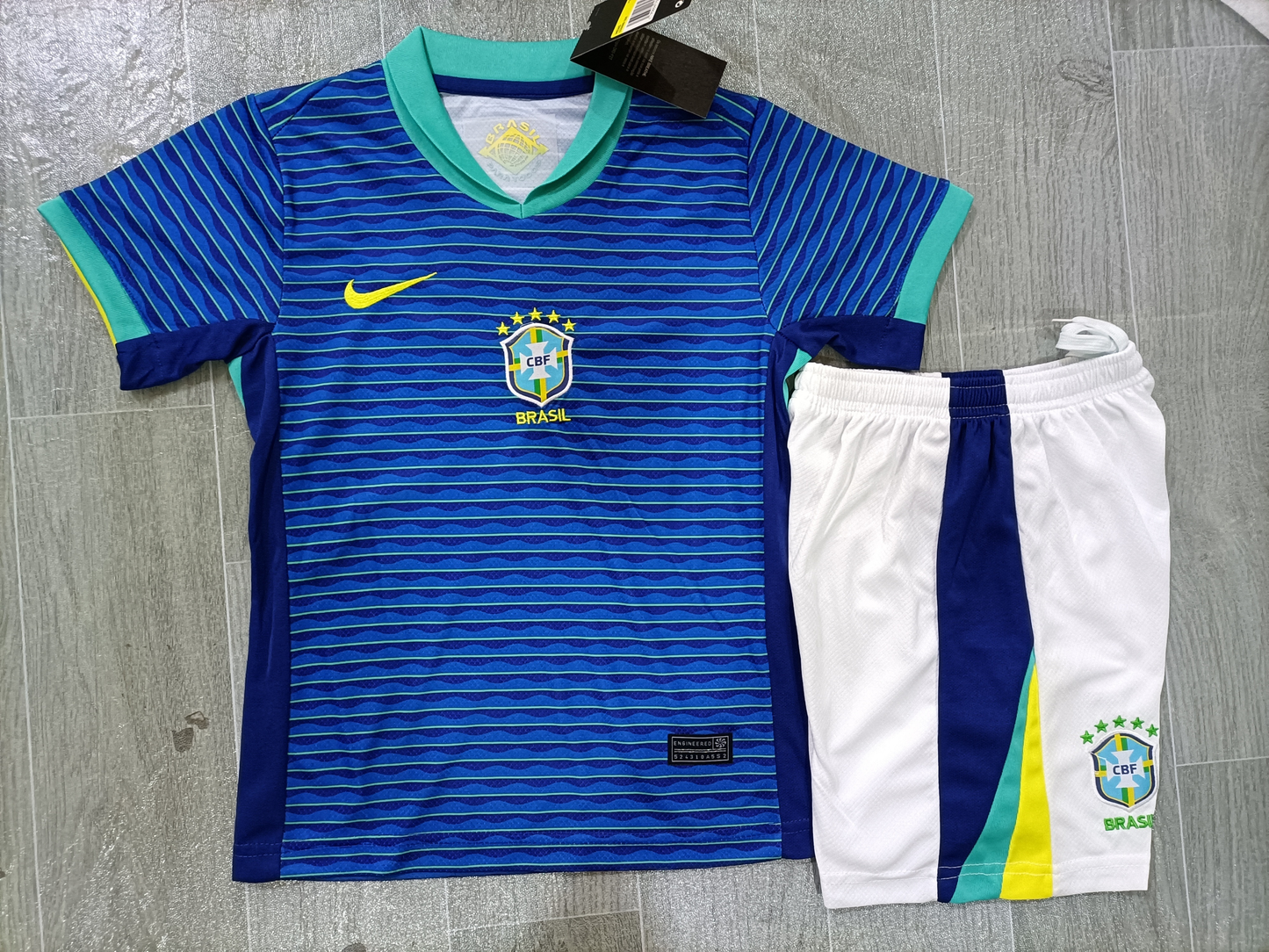 Neymar Jr. Brazil Jersey sports jersey product view 2