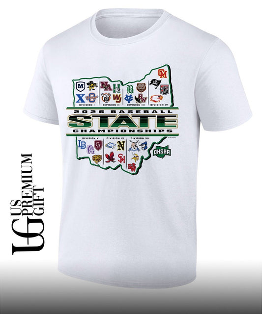 2026 OHSAA Baseball State Championships shirt Unisex T-shirt, Sweatshirt, Hoodie, Long Sleeve Tee - T-Shirt, Sweatshirt, Hoodie