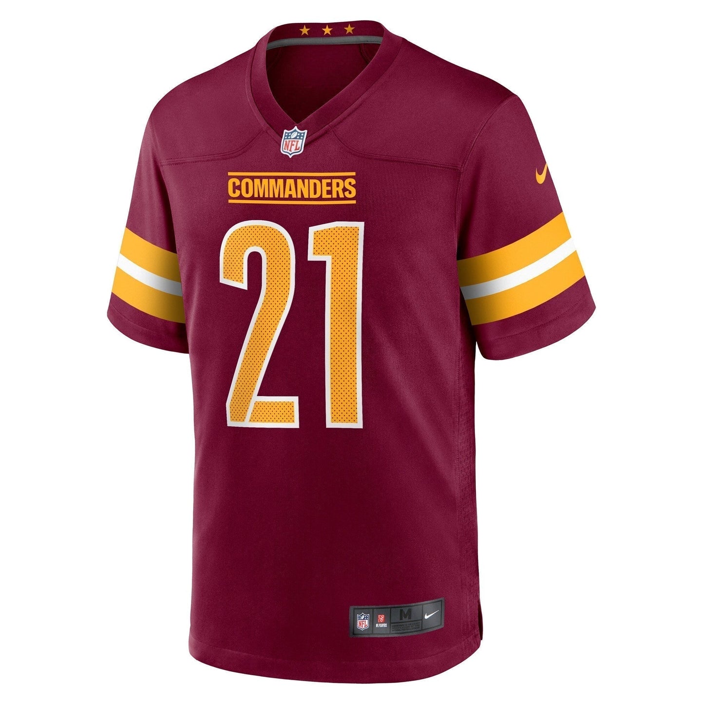 Sean Taylor Washington Commanders Game Jersey - Burgundy football jersey product view 2