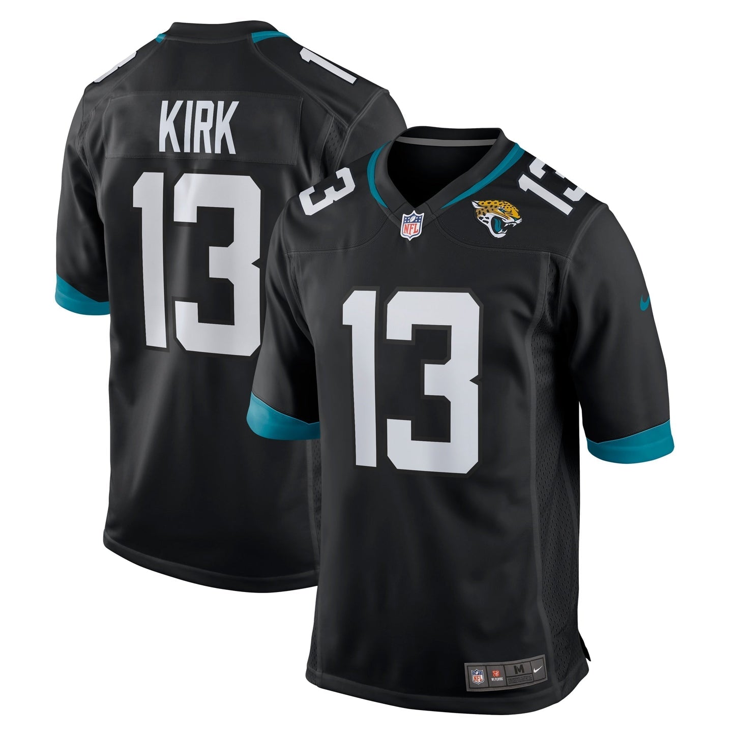 Christian Kirk Jacksonville Jaguars Alternate Game Jersey - Black football jersey product view 1