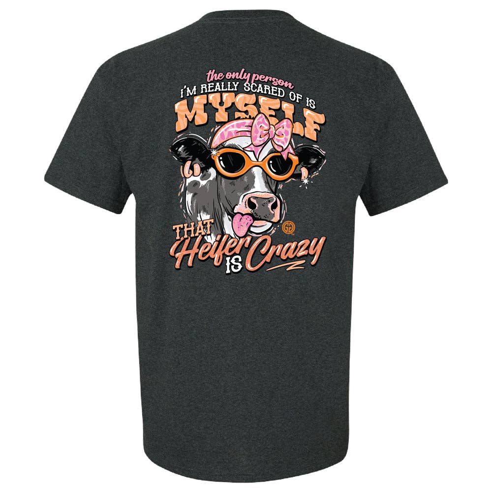 2693 That Crazy Heifer Ss Dark Heather Unisex T-shirt, Sweatshirt, Hoodie, Long Sleeve Tee - T-Shirt, Sweatshirt, Hoodie