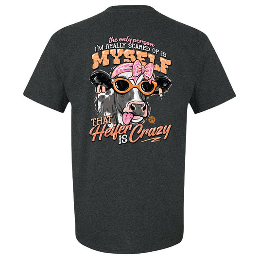 2693 That Crazy Heifer Ss Dark Heather Unisex T-shirt, Sweatshirt, Hoodie, Long Sleeve Tee - T-Shirt, Sweatshirt, Hoodie
