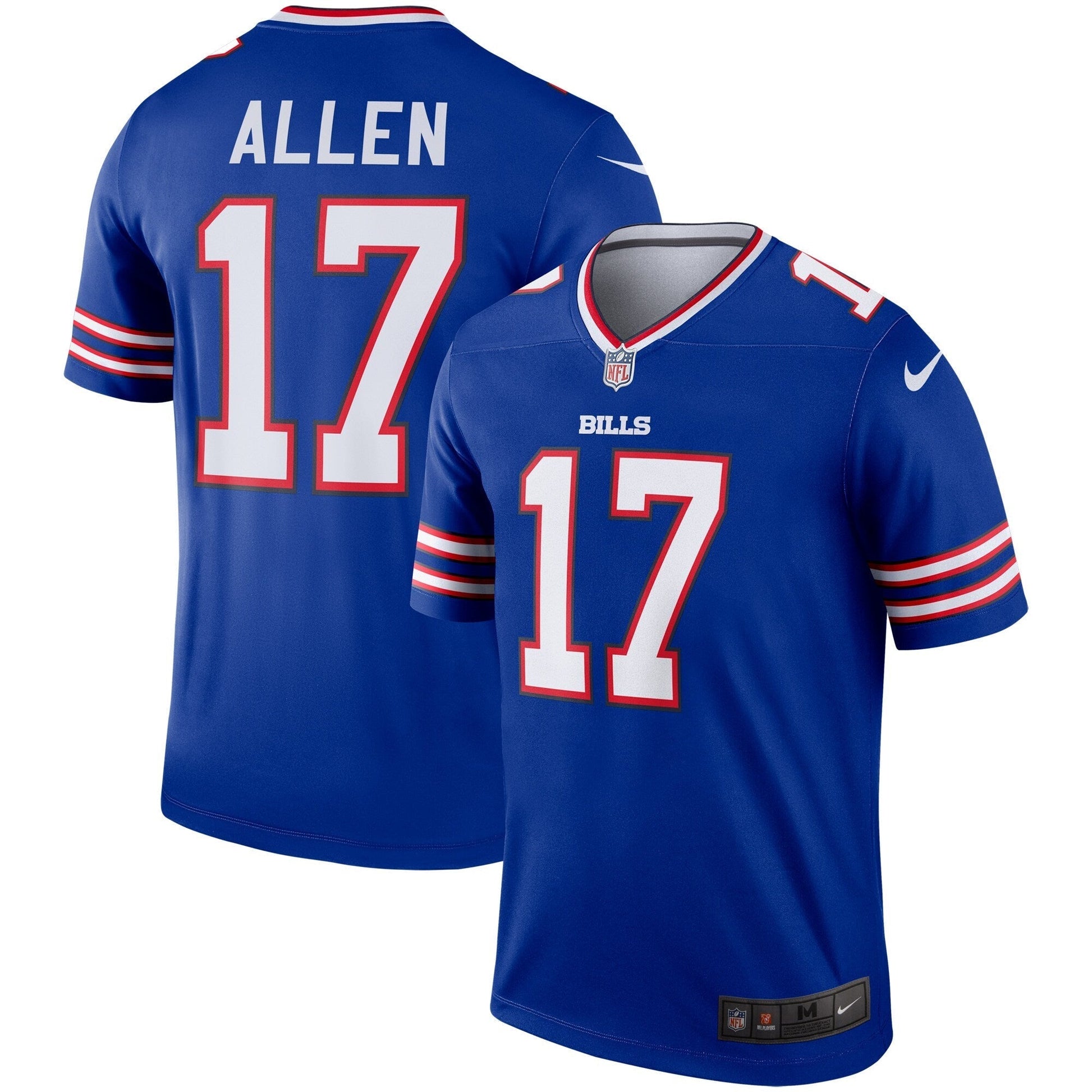 Buffalo Bills Josh Allen Royal Legend Player Performance Top football jersey product view 1