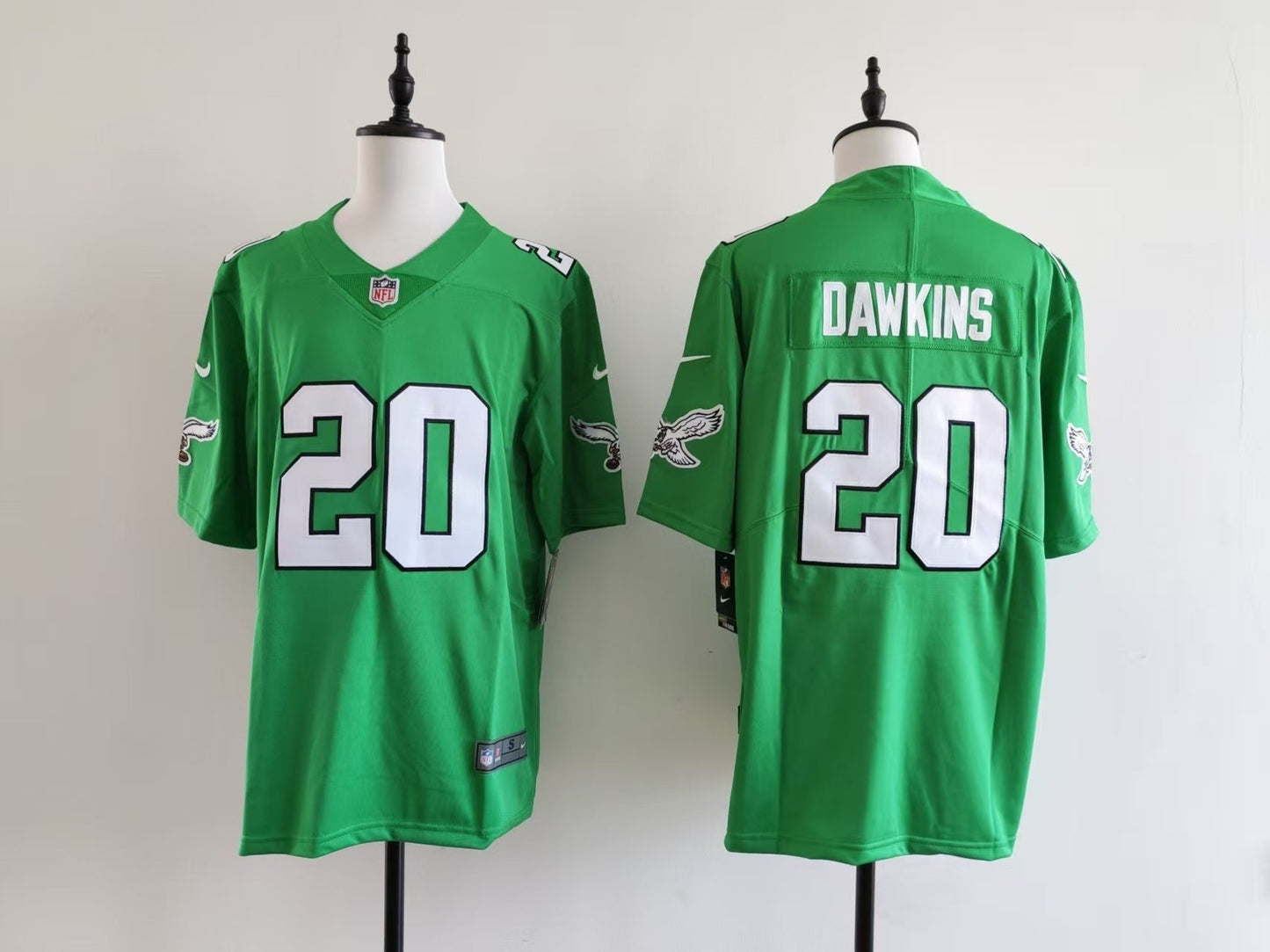 Men's Philadelphia Eagles Brian Dawkins Jersey-green football jersey product view 1