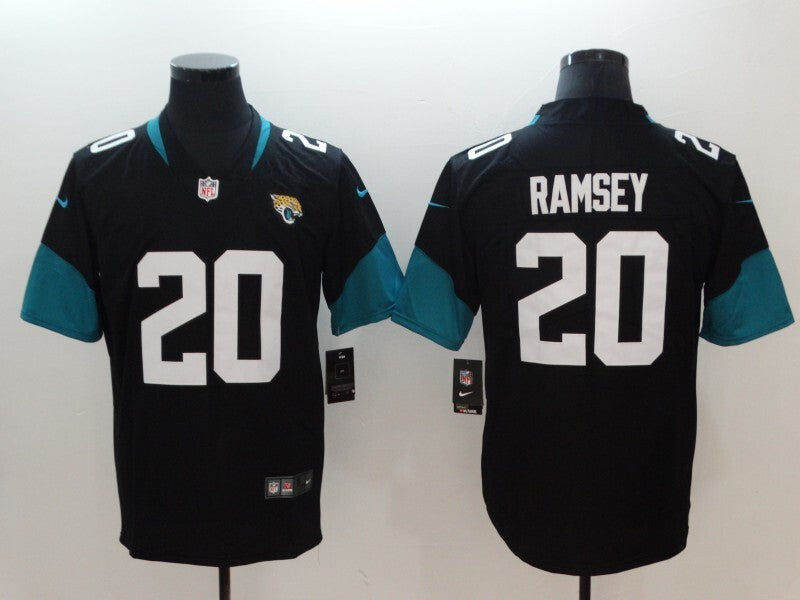 Men's Jacksonville Jaguars Jalen Ramsey Jersey-Black football jersey product view 1