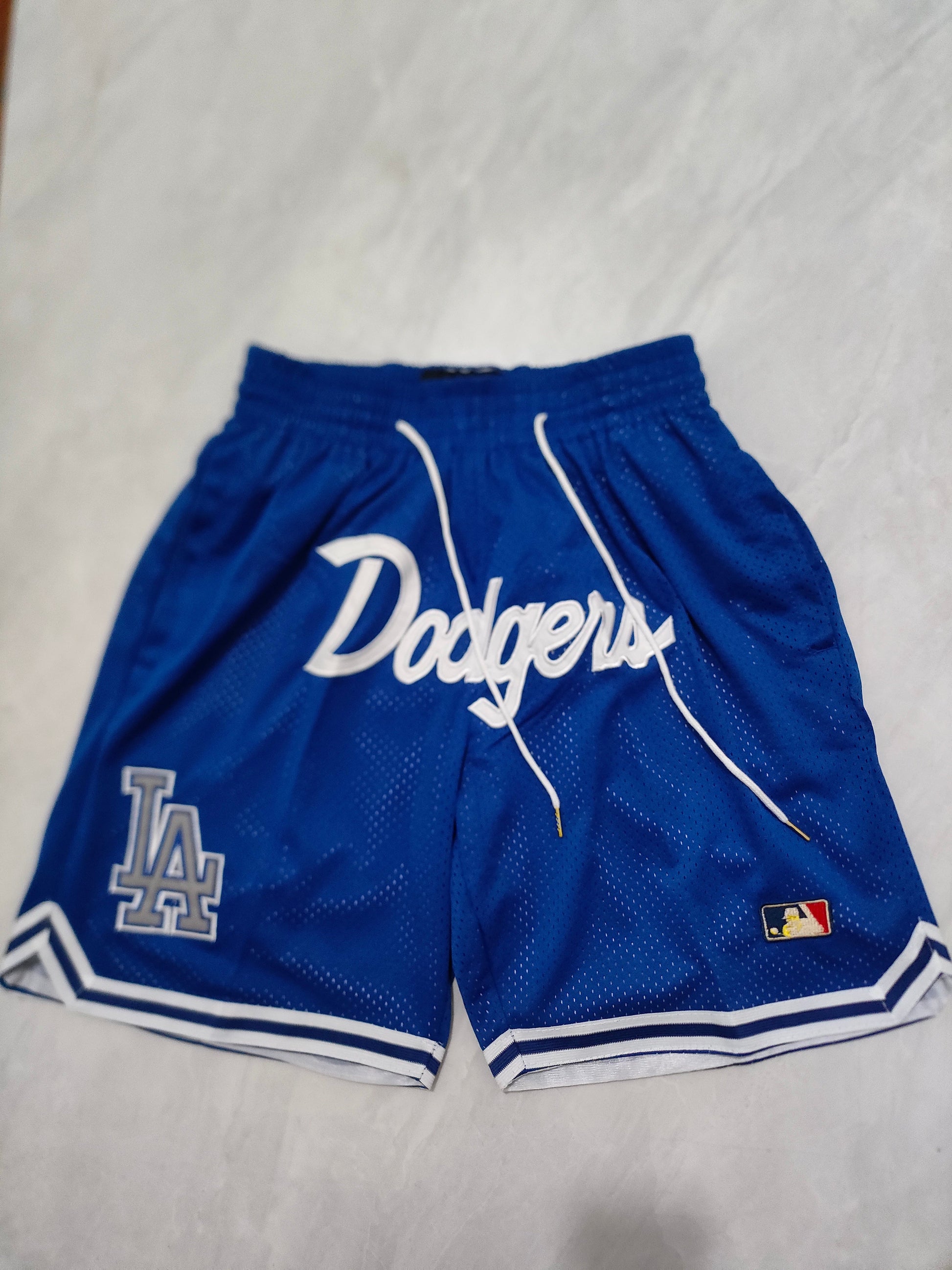 JUST DON Los Angeles Dodgers Pocket Shorts baseball jersey product view 1