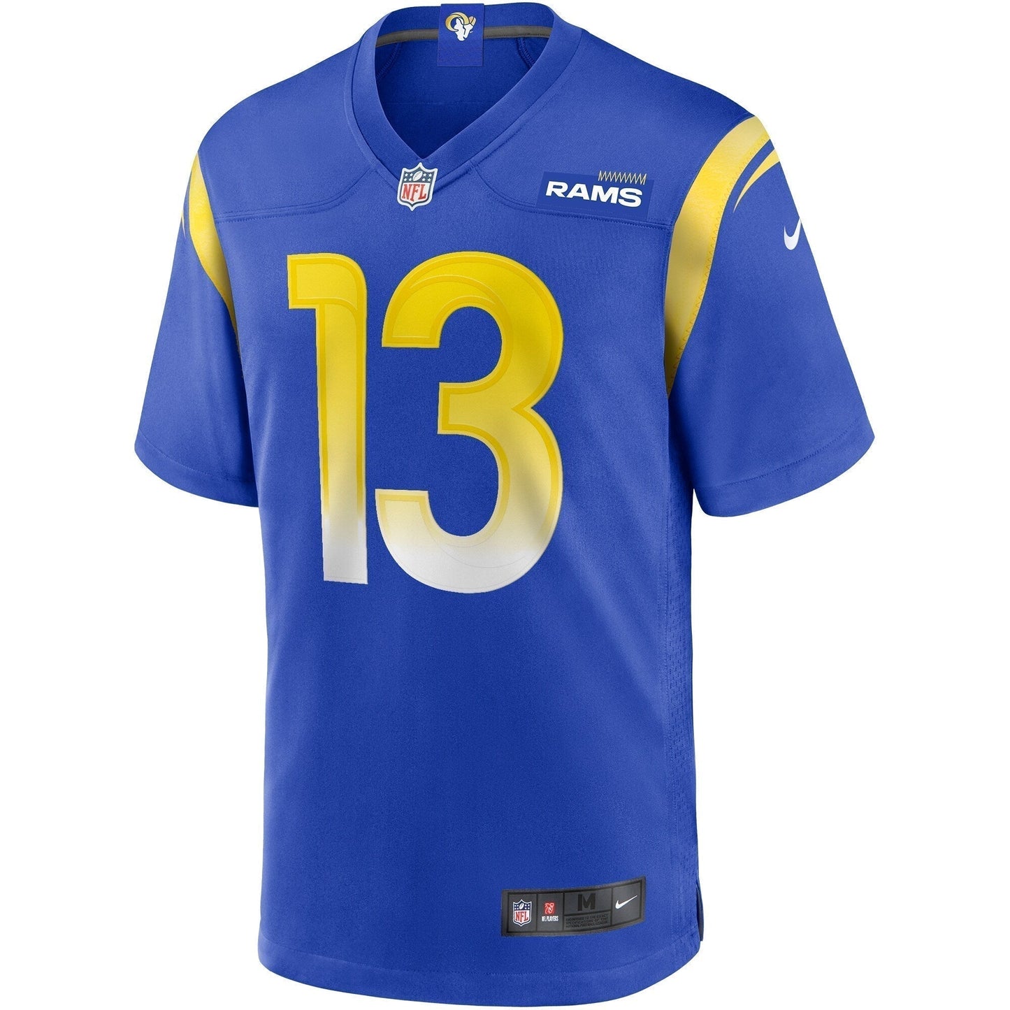 Kurt Warner Los Angeles Rams Game Retired Jersey - Royal football jersey product view 2