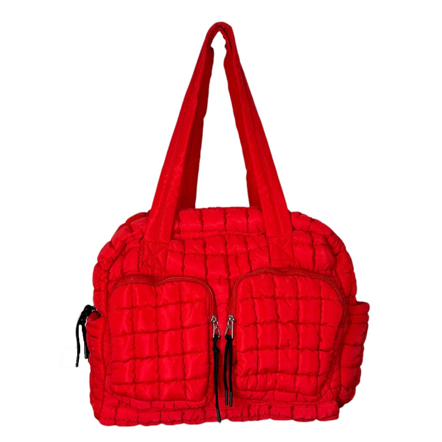 GZ-2646 Puffer Quilted Travel Bag Red Unisex T-shirt, Sweatshirt, Hoodie, Long Sleeve Tee - T-Shirt, Sweatshirt, Hoodie