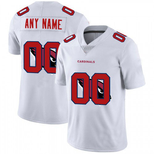 Custom1 Arizona Cardinals Jersey1 Limited White Vapor Untouchable Team Big Logo football jersey product view 1
