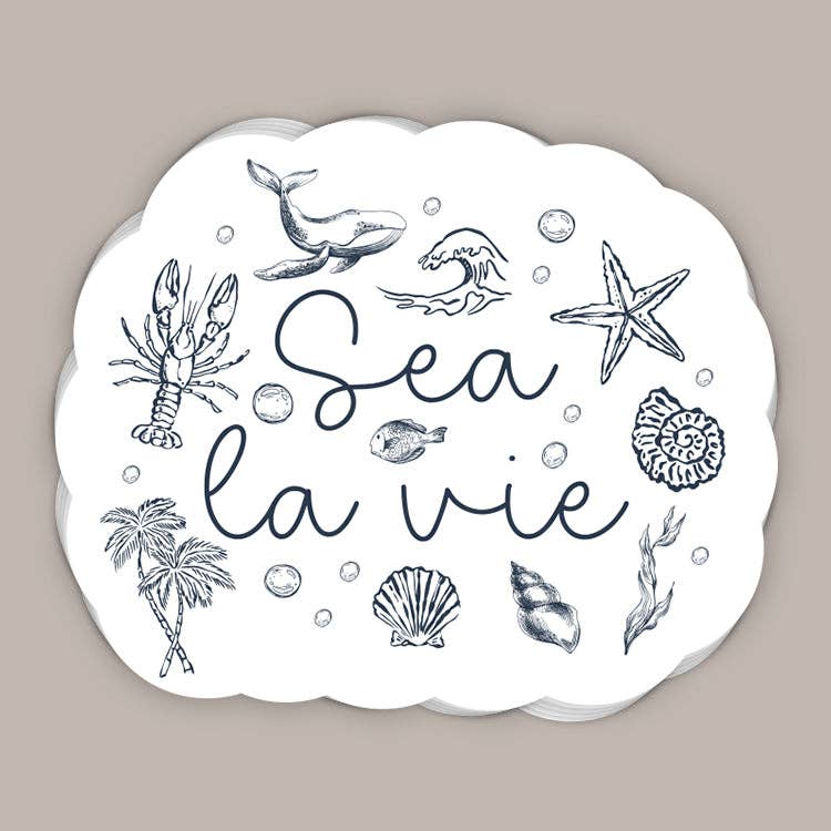 Sea La Vie (Decal) Unisex T-shirt, Sweatshirt, Hoodie, Long Sleeve Tee - T-Shirt, Sweatshirt, Hoodie