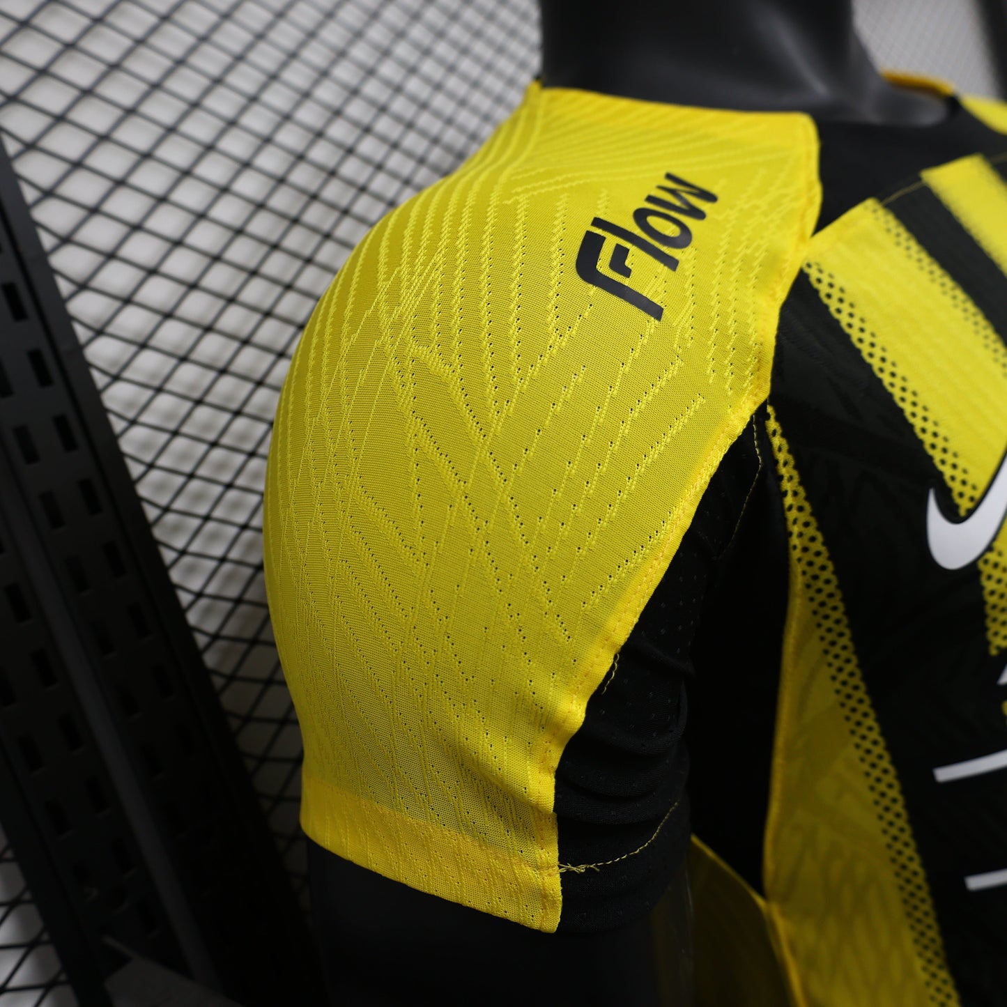 2026 Jeddah Union Yellow Home Player Version Jersey sports jersey product view 3