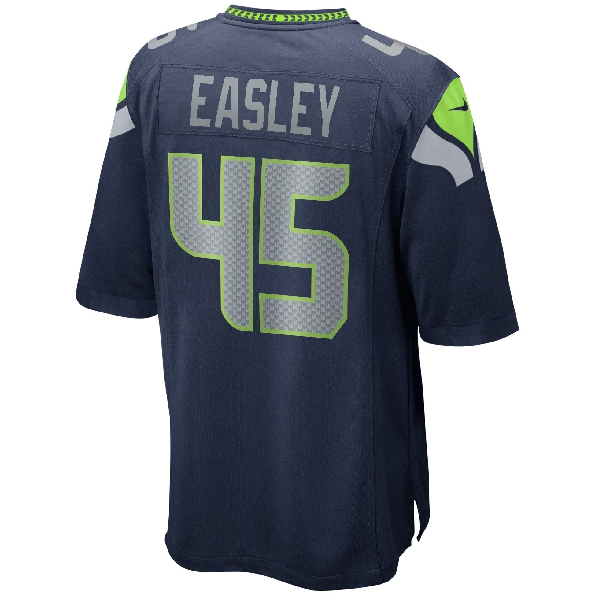 Kenny Easley Seattle Seahawks Game Retired Jersey - College Navy football jersey product view 3