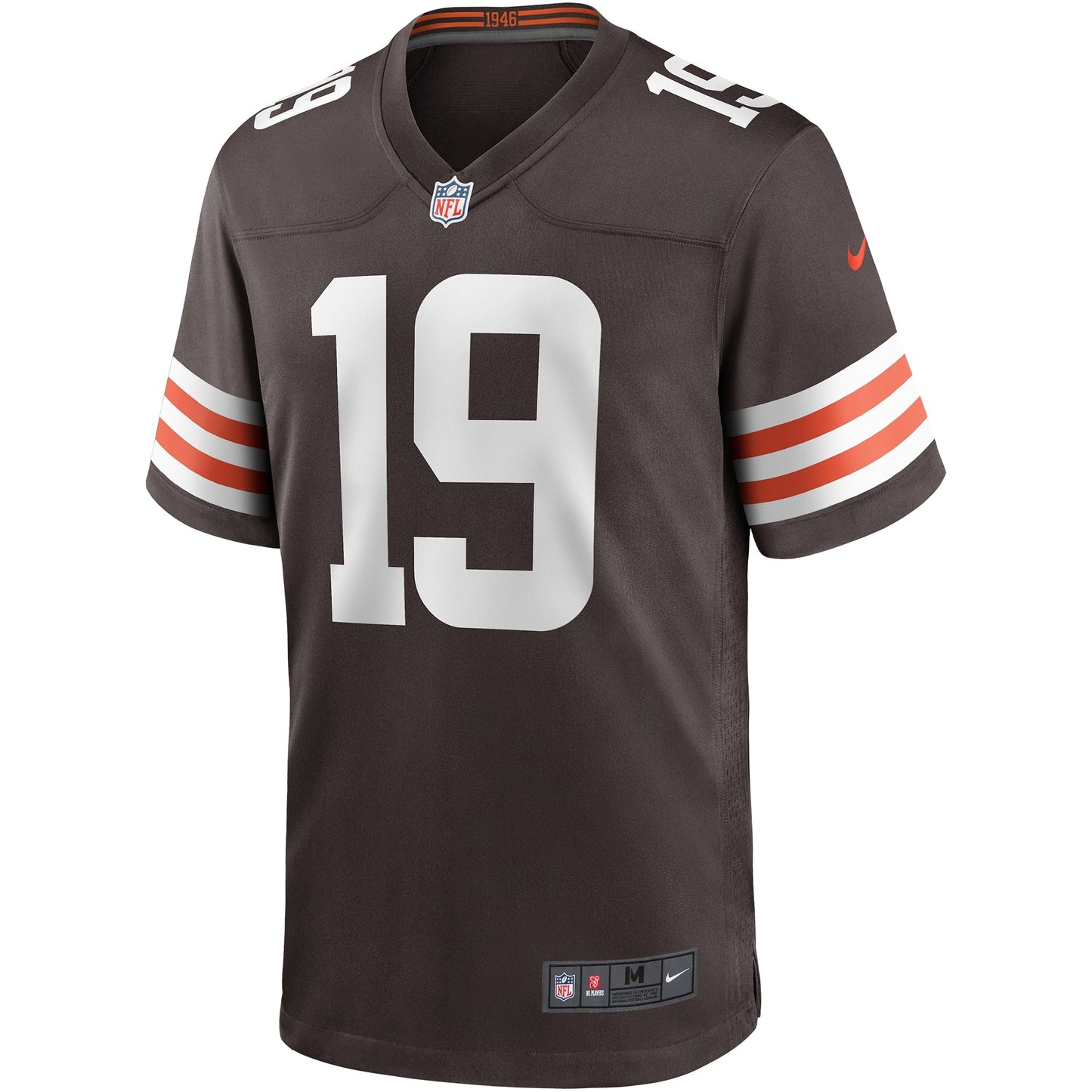 Bernie Kosar Cleveland Browns Game Retired Jersey - Brown football jersey product view 2