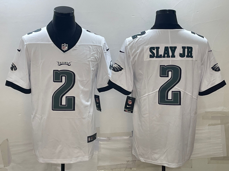 Men's Philadelphia Eagles Darius Slay Jr. White Game Jersey football jersey product view 1