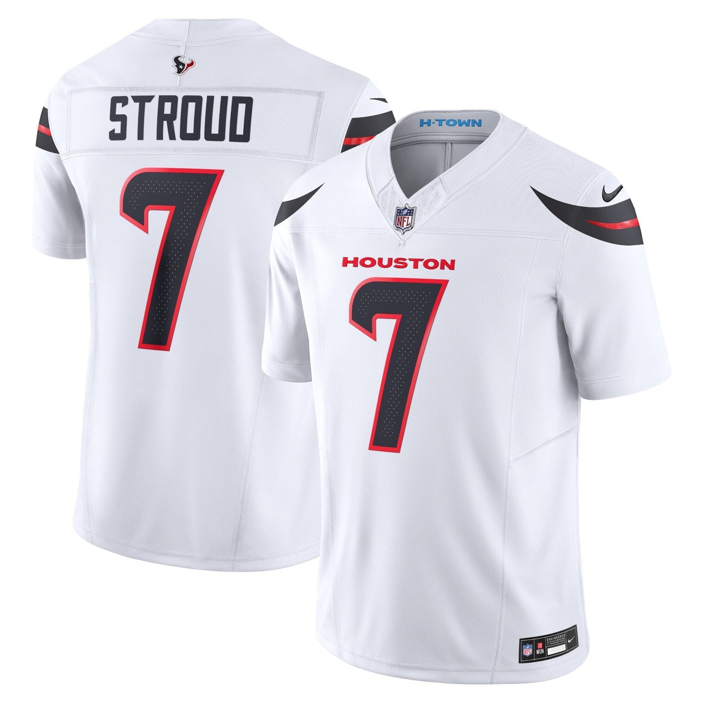 Houston Texans C.J. Stroud White Vapor F.U.S.E. Limited Jersey football jersey product view 1