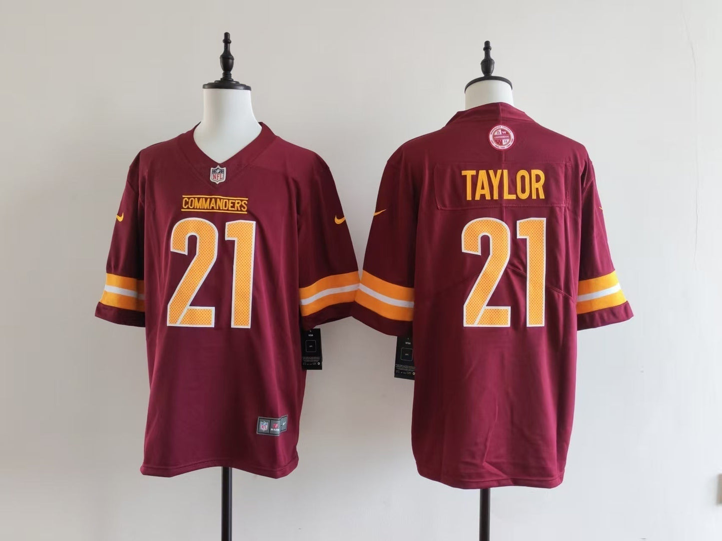 Men's Washington Redskins Sean Taylor Jersey-Red football jersey product view 1