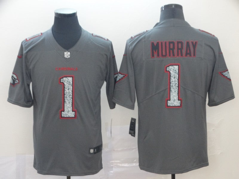 Men's Arizona Cardinals Kyler Murray #1 Gray Player Game Jersey1 football jersey product view 1