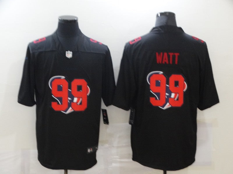 Men's Houston Texans J.J. Watt #99 Black Alternate Game Jersey1 football jersey product view 1