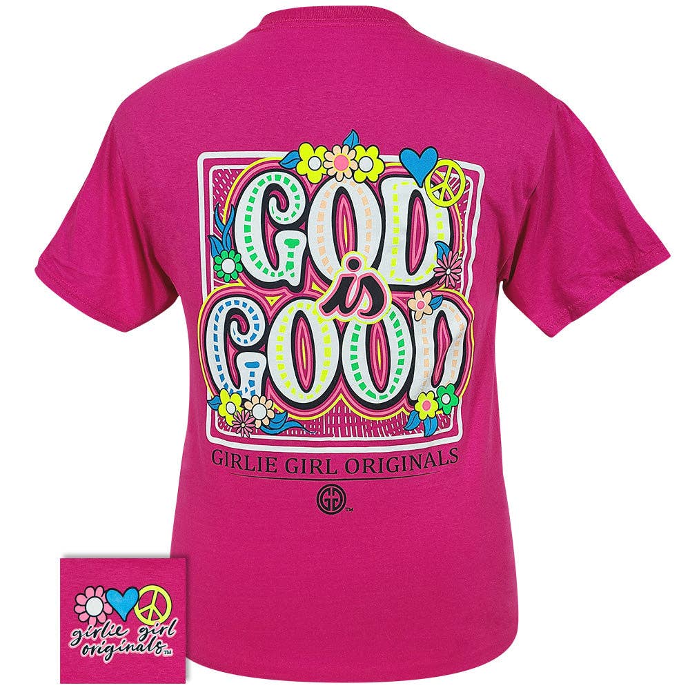 God Is Good Cyber Pink SS-2516 Unisex T-shirt, Sweatshirt, Hoodie, Long Sleeve Tee - T-Shirt, Sweatshirt, Hoodie