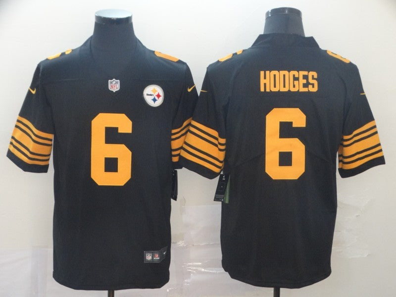 Men's Pittsburgh Steelers Devlin Hodges Black Alternate Legend Jersey football jersey product view 1
