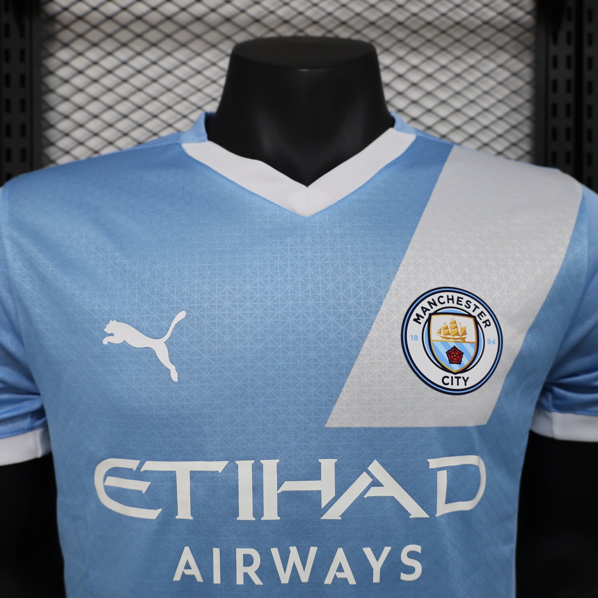 2026 Manchester City Home Player Version Jersey sports jersey product view 2