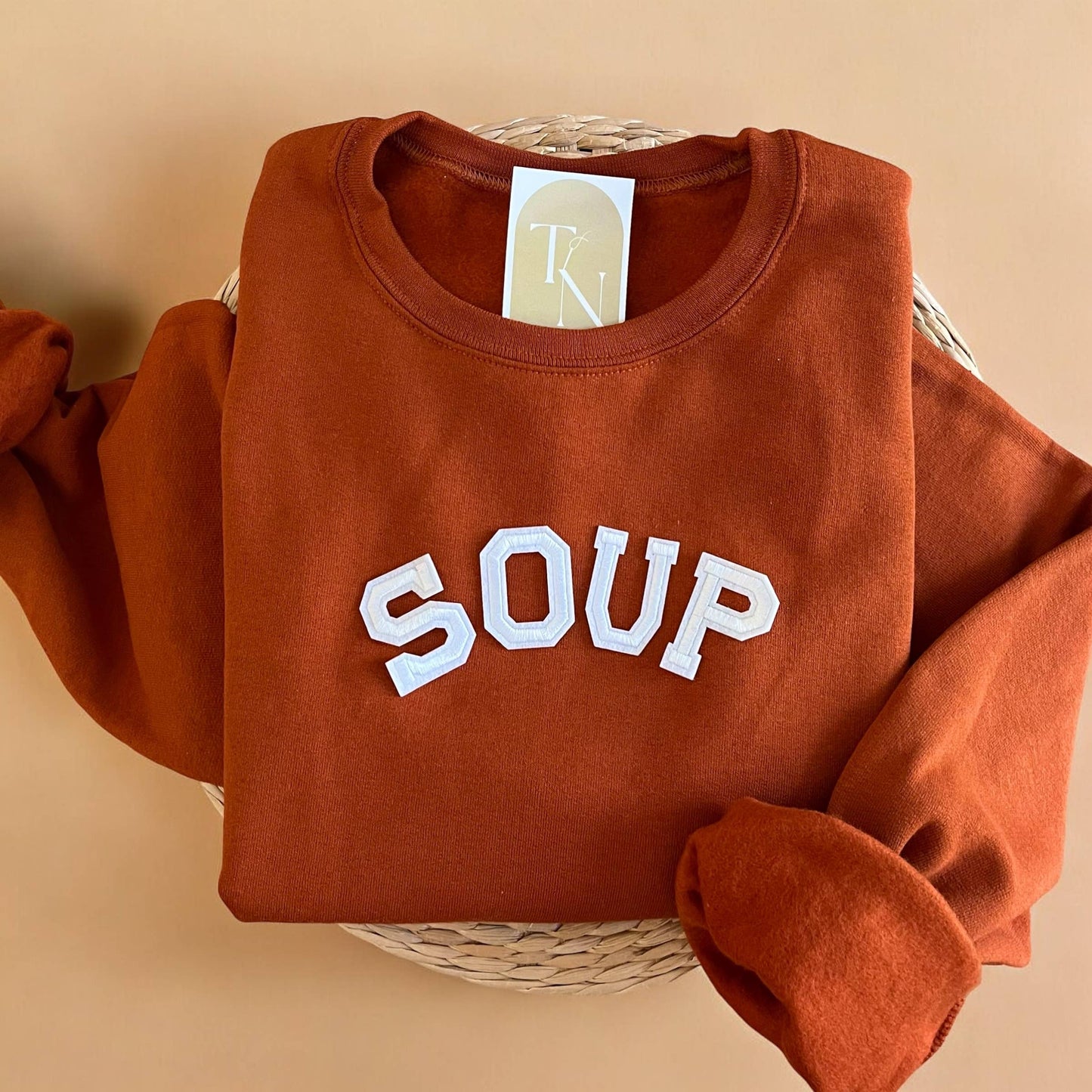 Soup Crewneck Sweatshirt, Cozy Fall Sweaters Unisex T-shirt, Sweatshirt, Hoodie, Long Sleeve Tee - T-Shirt, Sweatshirt, Hoodie