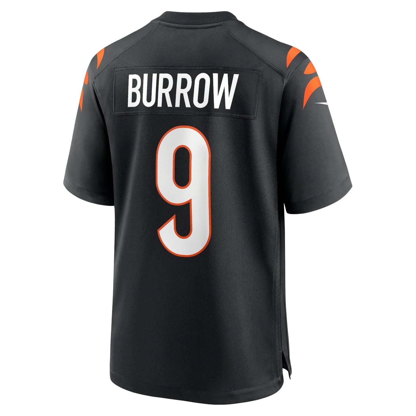 Joe Burrow Cincinnati Bengals Game Jersey - Black football jersey product view 3