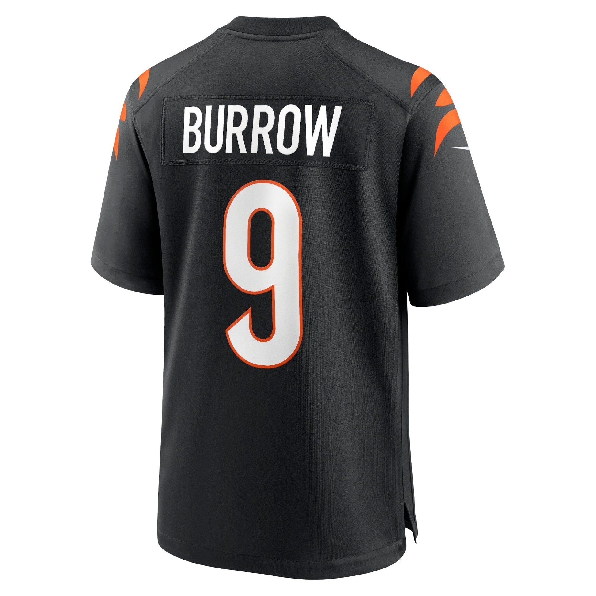 Joe Burrow Cincinnati Bengals Game Jersey - Black football jersey product view 3