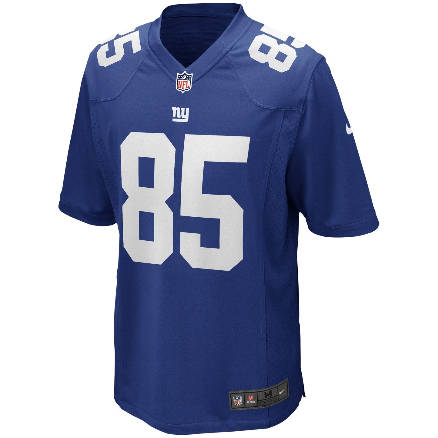 David Tyree New York Giants Game Retired Jersey - Royal football jersey product view 2