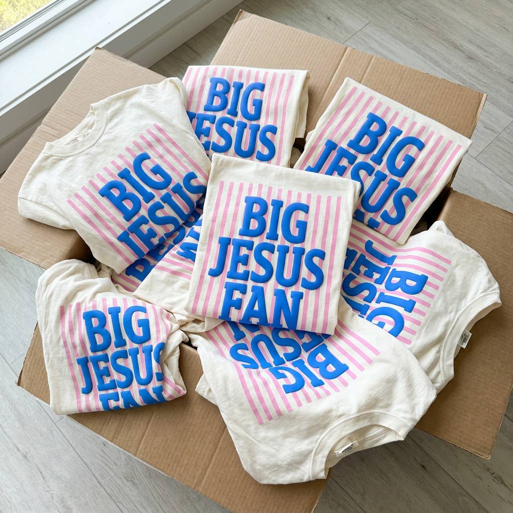 Big Jesus Fan Puff Tee Unisex T-shirt, Sweatshirt, Hoodie, Long Sleeve Tee - T-Shirt, Sweatshirt, Hoodie
