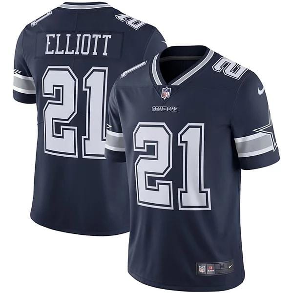 Ezekiel Elliott Dallas Cowboys Jersey football jersey product view 1