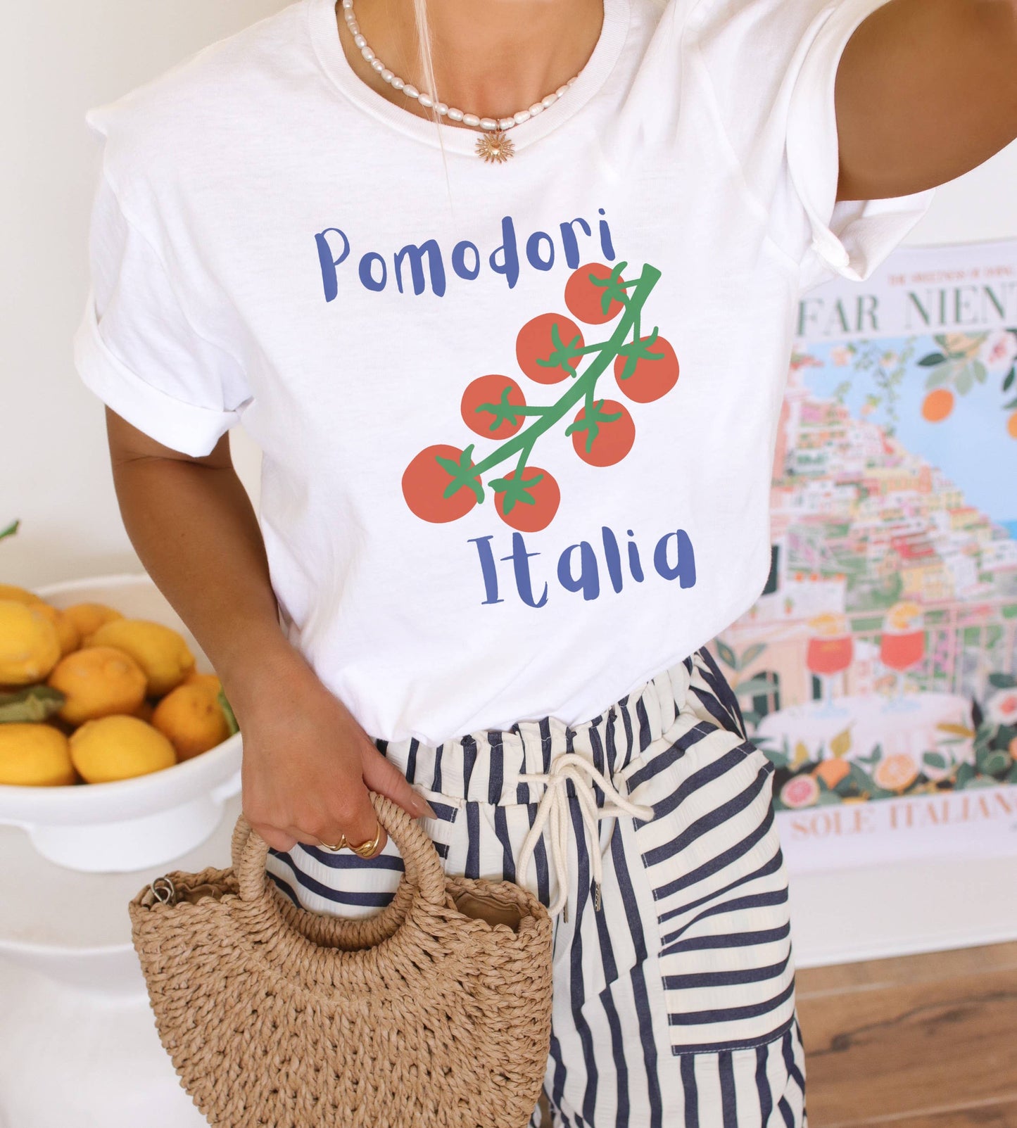 Pomodori Italia Graphic Tee | Summer Tee Unisex T-shirt, Sweatshirt, Hoodie, Long Sleeve Tee - T-Shirt, Sweatshirt, Hoodie