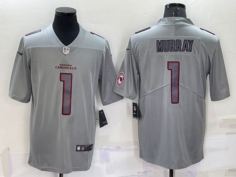 Men's Arizona Cardinals Kyler Murray Gray Alternate Game Jersey football jersey product view 1