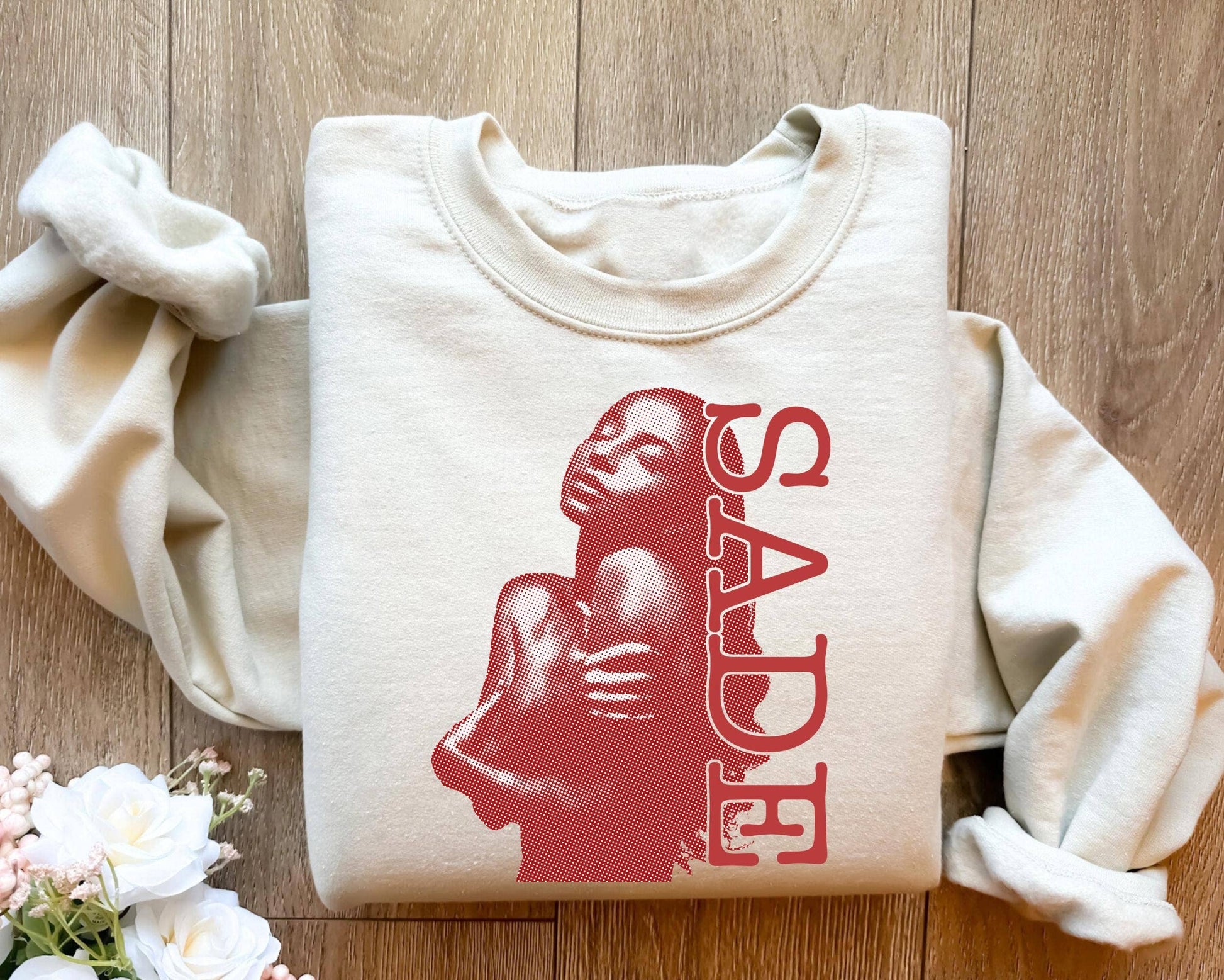 Sade Vintage Music Shirt - Retro Soul Singer Gift Tee Unisex T-shirt, Sweatshirt, Hoodie, Long Sleeve Tee - T-Shirt, Sweatshirt, Hoodie