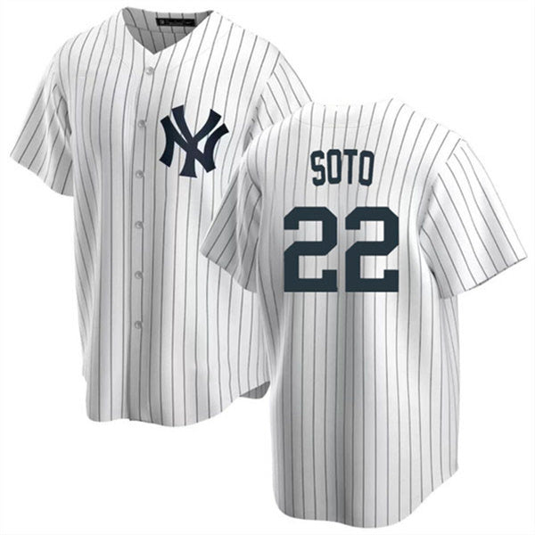 Los Angeles Dodgers #22 Juan Soto White Home Authentic Patch Jersey Baseball Jerseys baseball jersey product view 1