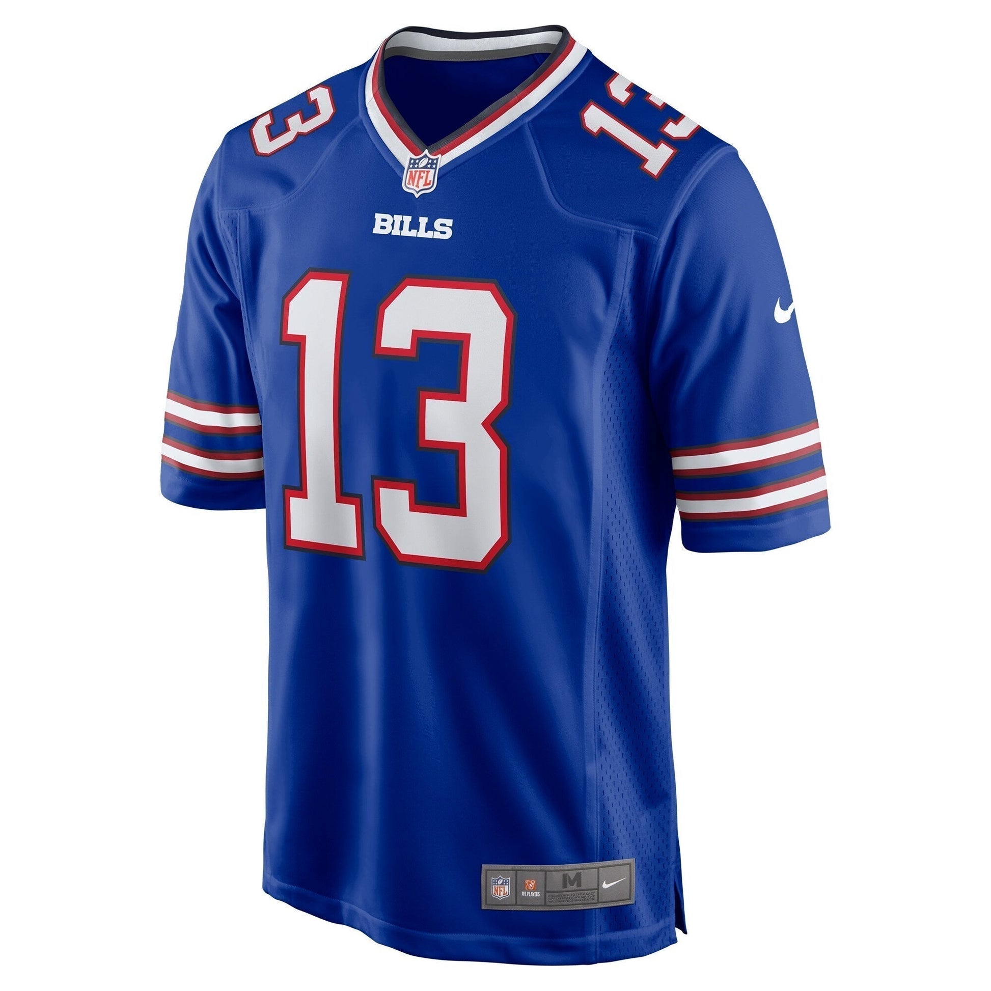 Mack Hollins Buffalo Bills Game Jersey - Royal football jersey product view 2