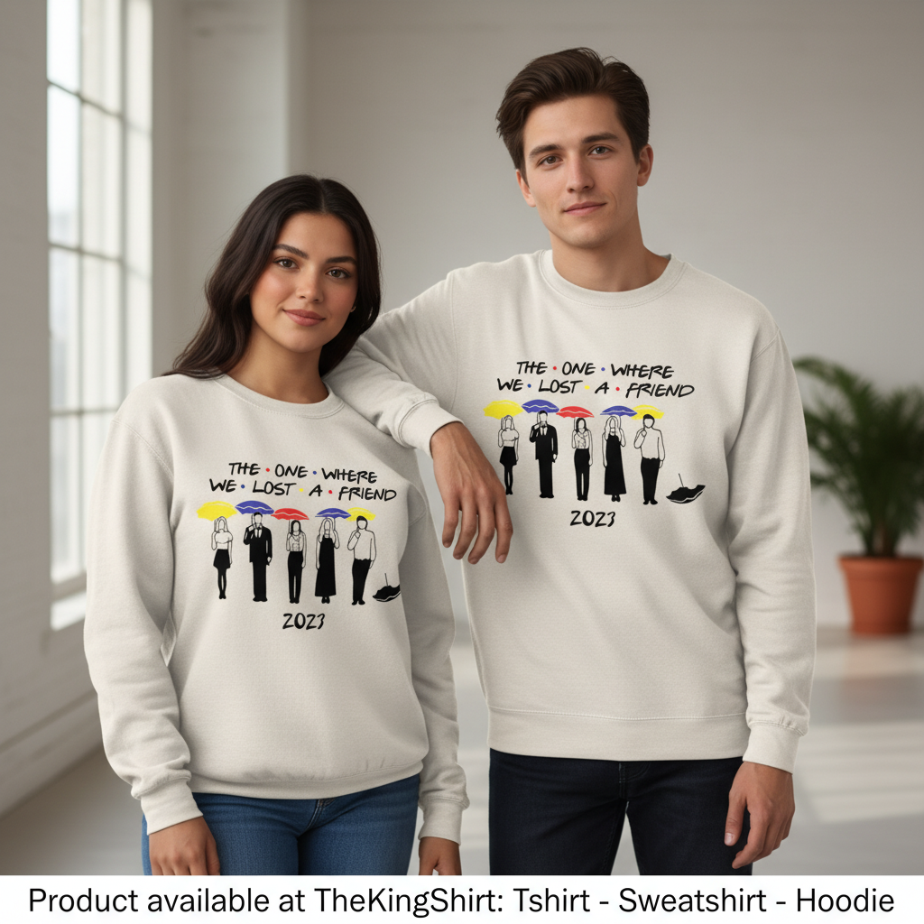 Matthew Perry Shirt - Friends Fan Tribute Tee Unisex T-shirt, Sweatshirt, Hoodie, Long Sleeve Tee - T-Shirt, Sweatshirt, Hoodie