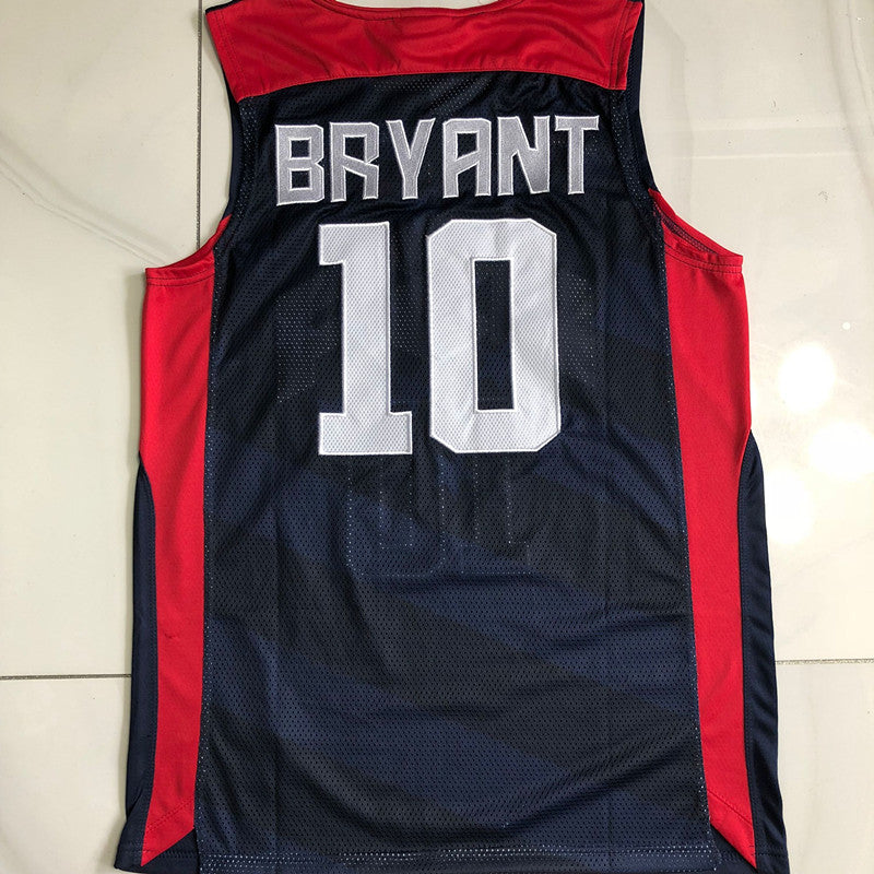Dream Team Bryant Black 10 MN basketball jersey product view 3