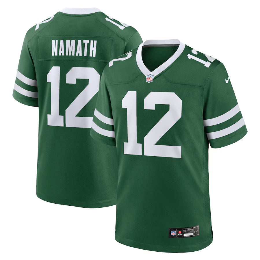 Joe Namath New York Jets 2024 Jersey football jersey product view 1