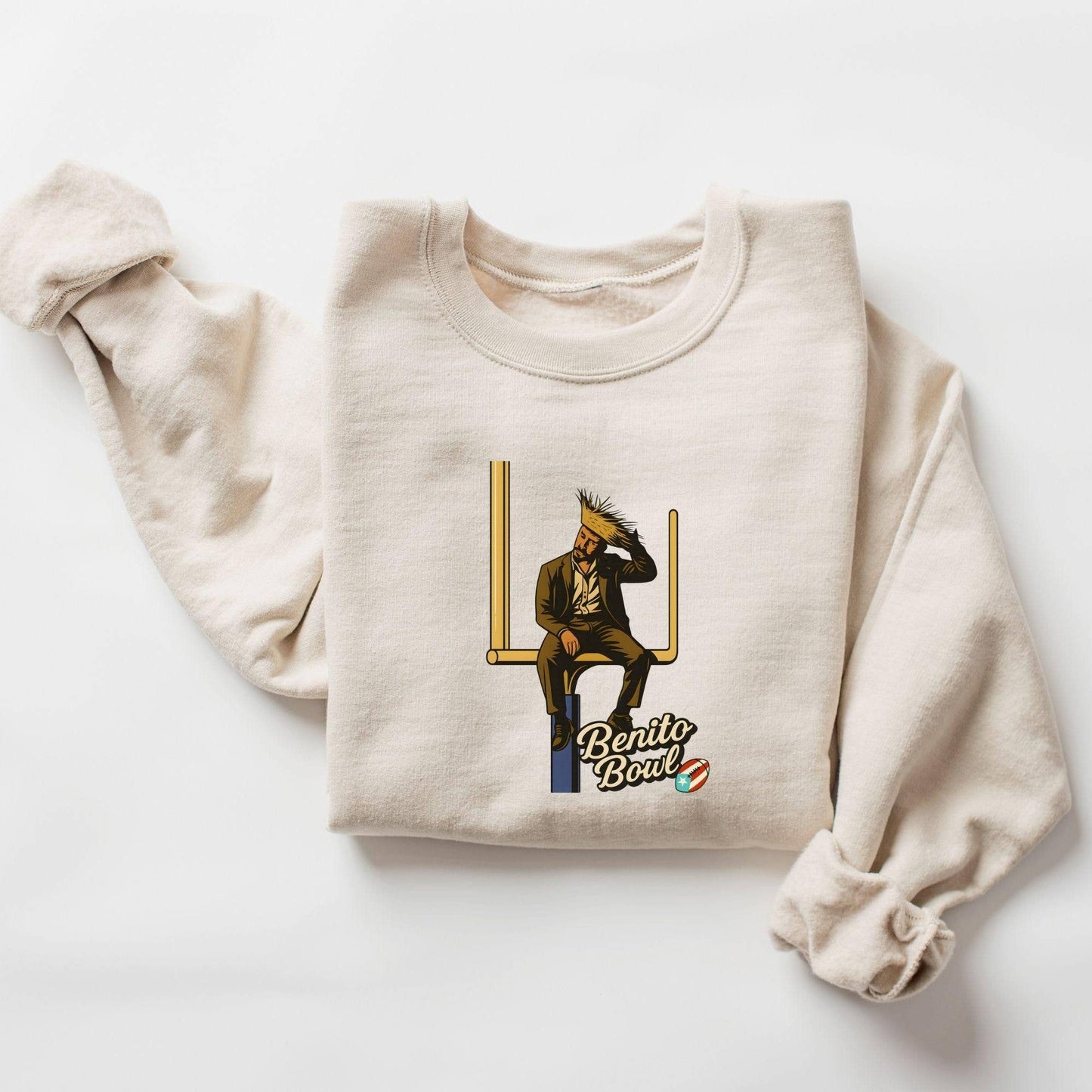 Benito Bowl Graphic Sweatshirt Funny Football Fan Gift Unisex T-shirt, Sweatshirt, Hoodie, Long Sleeve Tee - T-Shirt, Sweatshirt, Hoodie