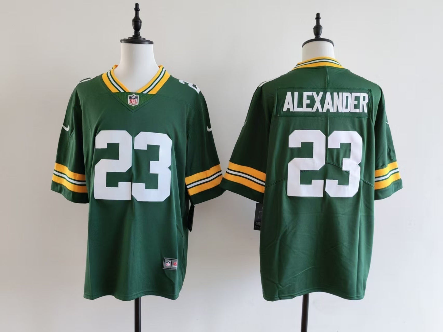 Men's Green Bay Packers Jaire Alexander Jersey - Green football jersey product view 1