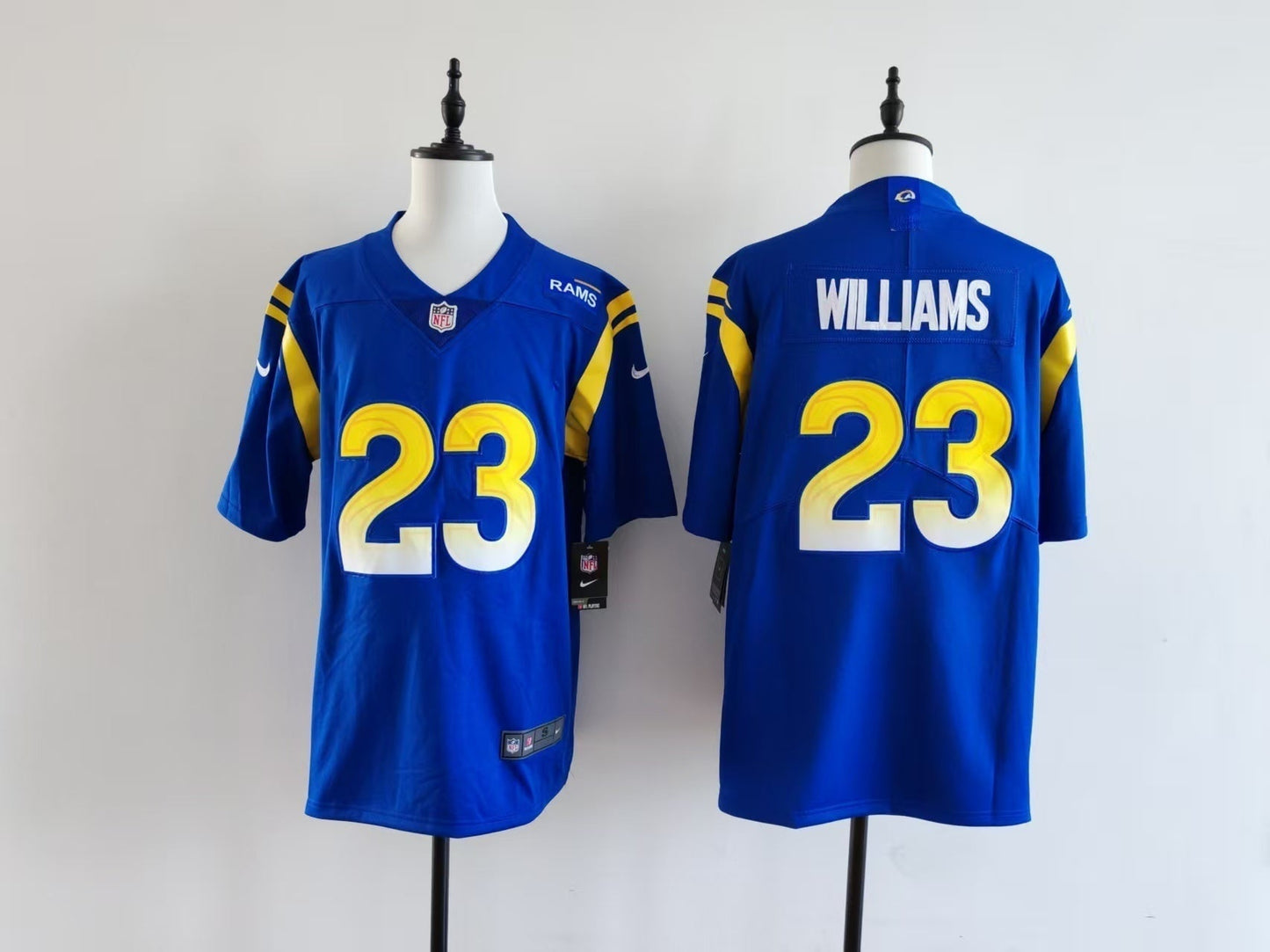 Men's San Louis Rams Kyren Williams Jersey-Blue football jersey product view 1