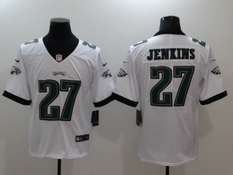 Men's Philadelphia Eagles Malcom Jenkins White Game Jersey football jersey product view 1