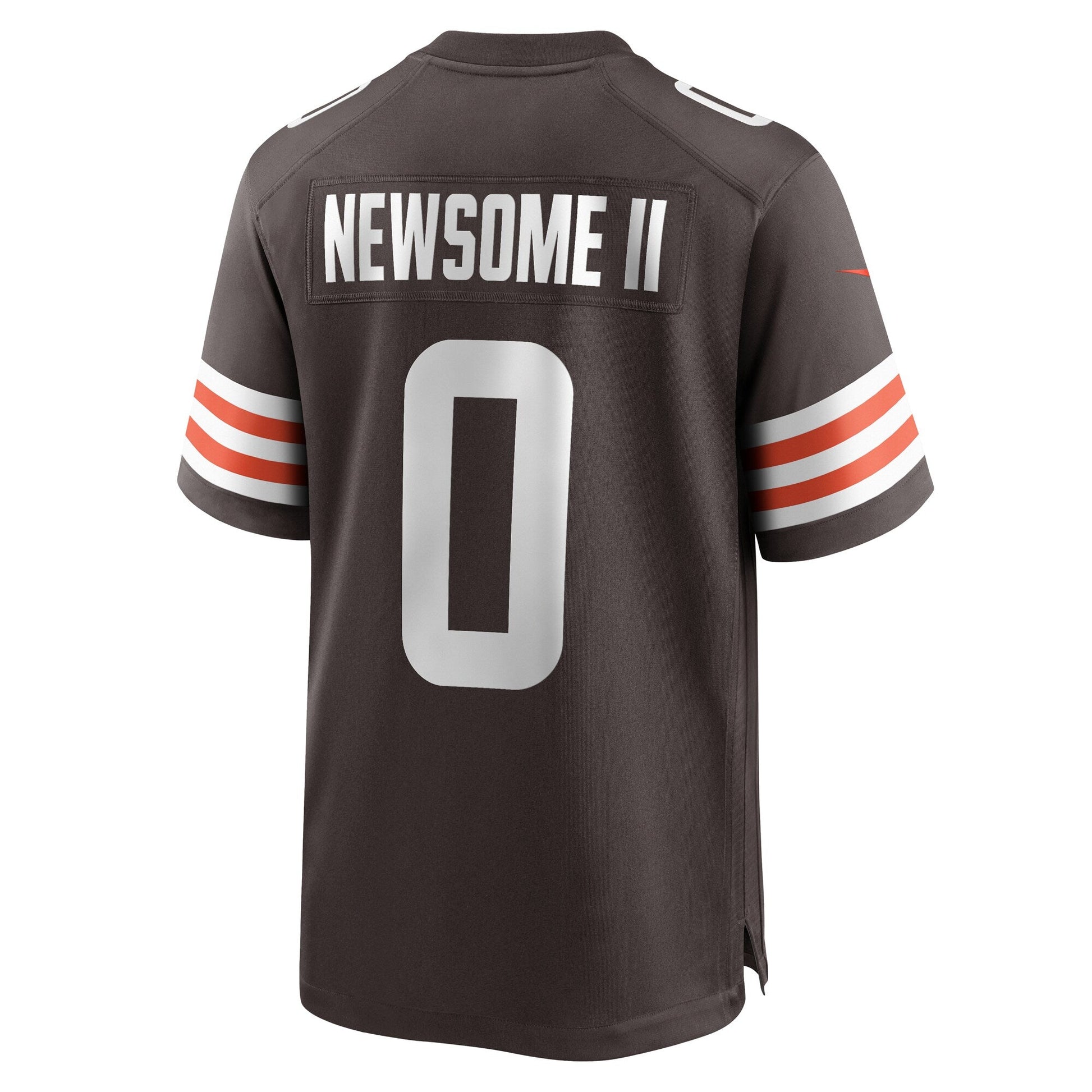 Greg Newsome II Cleveland Browns Team Game Jersey - Brown football jersey product view 3