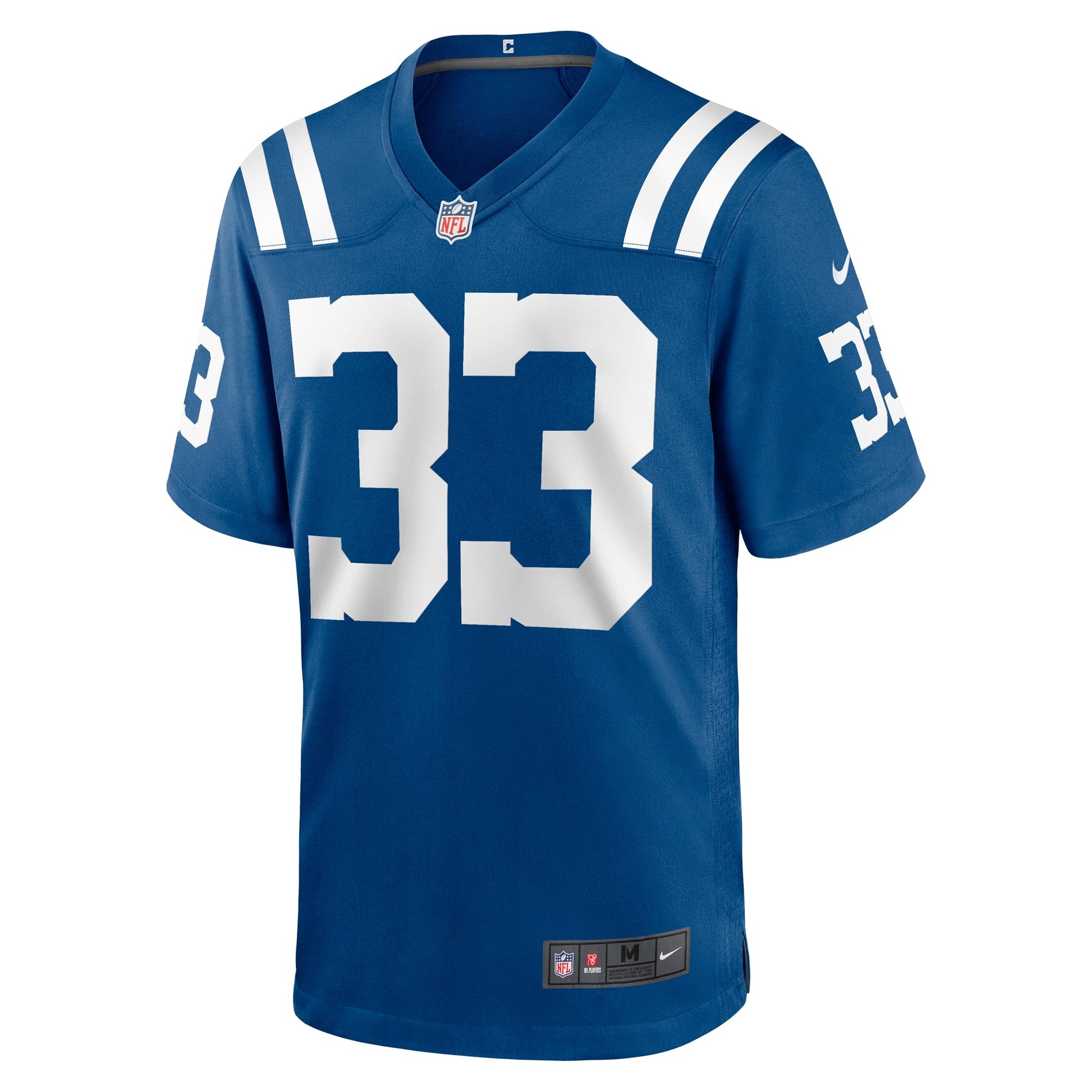Micah Abraham Indianapolis Colts Game Jersey - Royal football jersey product view 2