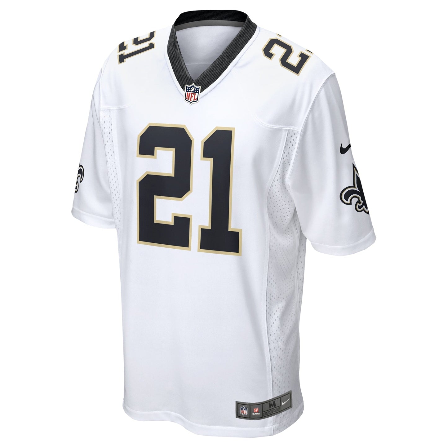 Jamaal Williams New Orleans Saints Team Game Jersey - White football jersey product view 2