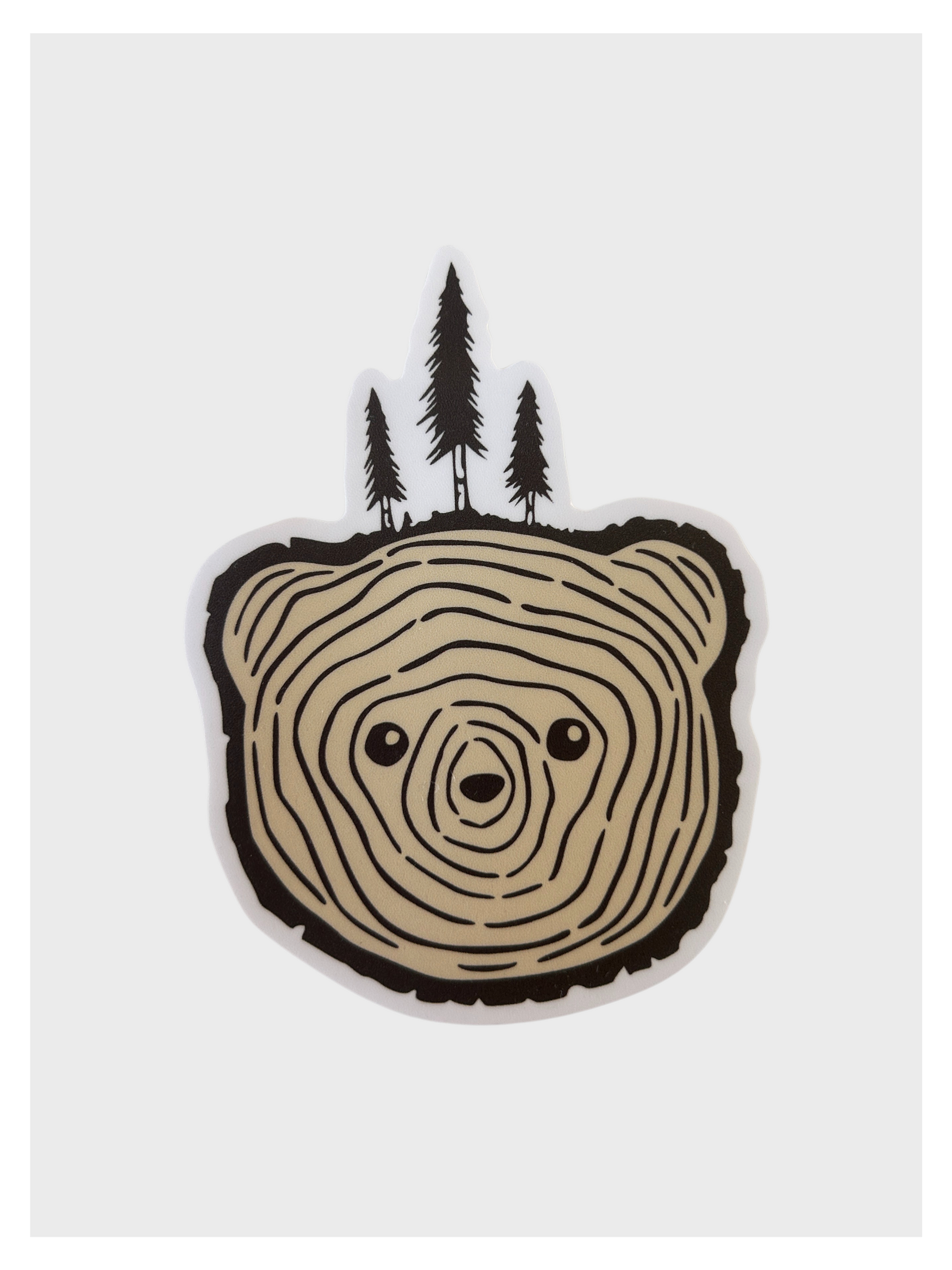 Bear Forest Sticker Unisex T-shirt, Sweatshirt, Hoodie, Long Sleeve Tee - T-Shirt, Sweatshirt, Hoodie